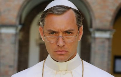 Jude Law en 'The Young Pope'.