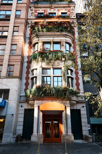 Fachada del club, en el Upper East Side de Nueva York.