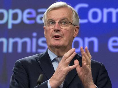 El negociador jefe de la UE para el brexit, Michel Barnier.