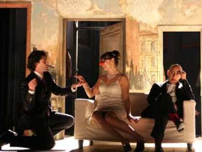 Escena de <i>Argelino, servidor de dos amos</i>, de Carlo Goldoni y con dirección de Andrés Lima.