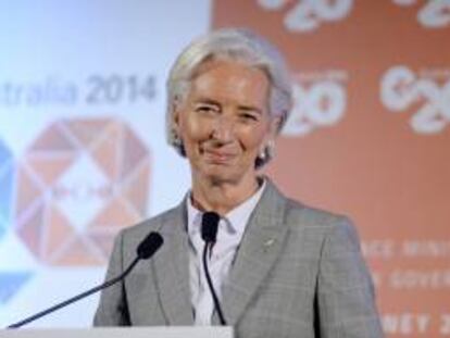 La directora del Fondo Monetario Internacional (FMI), Christine Lagarde.