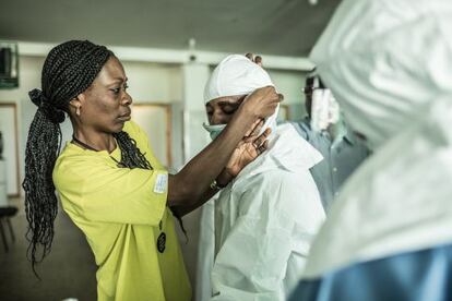 La pediatra Fnata Kibungu superó la pesadilla de la enfermedad.