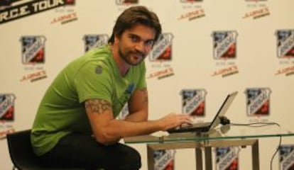 El cantante colombiano Juanes.