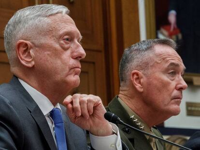 El secretario de Defensa estadounidense, Jim Mattis.