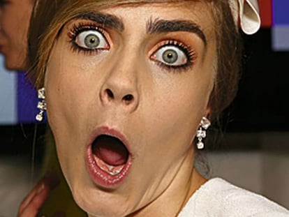 Cara Delevingne, la top ‘mil caras’