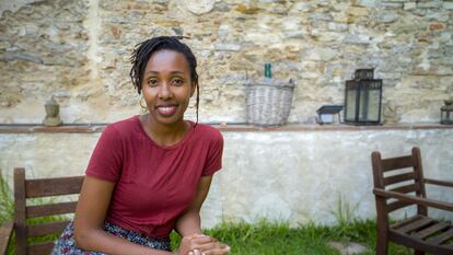 La cineasta ruandesa Myriam Birara durante el Festival de cine africano de Tarifa (FCAT) el pasado junio.