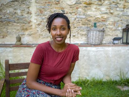 La cineasta ruandesa Myriam Birara durante el Festival de cine africano de Tarifa (FCAT) el pasado junio.