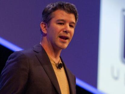 Travis Kalanick, fundador de la aplicaci&oacute;n Uber.