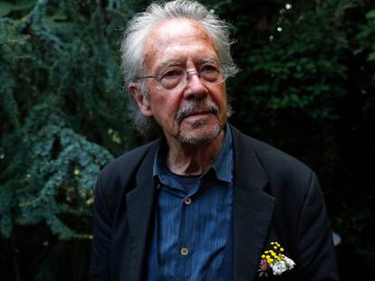 El premi Nobel del 2019 Peter Handke.