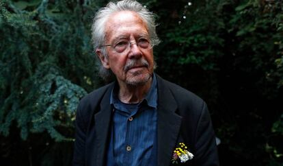 El premi Nobel del 2019 Peter Handke.