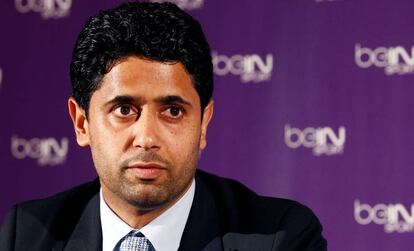 Nasser Al-Khelaifi, presidente del PSG.