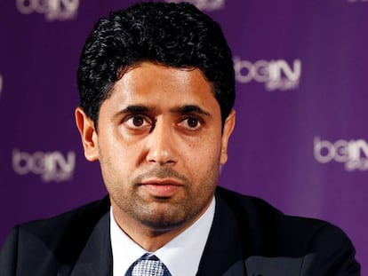 Nasser Al-Khelaifi, presidente del PSG.