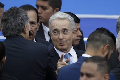 El senador y expresidente Álvaro Uribe.