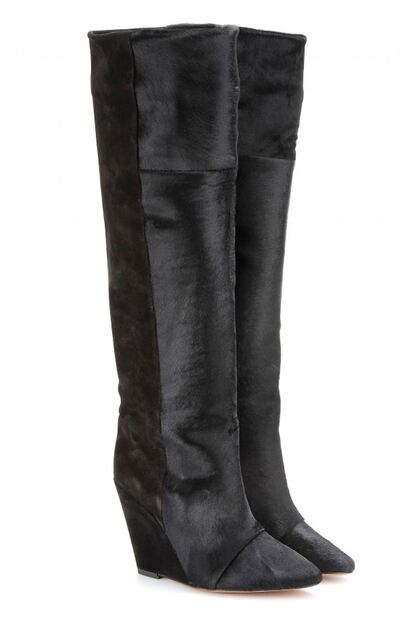 Botas combinadas de Isabel Marant. Rebajadas de 1.150 euros a 575 (ahorro de 575 euros).