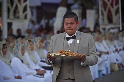 La Santa Cena es el evento más importante para los fieles de la iglesia La Luz del Mundo. 