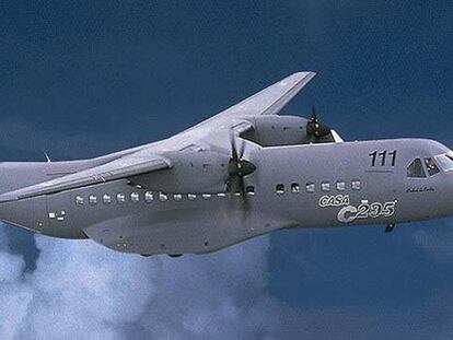 Modelo de avión EADS CASA C-295 similar a los que figuran en el contrato de venta a Venezuela.