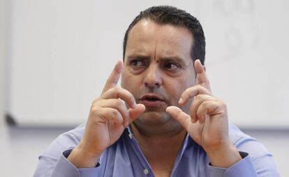 Antolín Goya, responsable del sindicato de la estiba Coordinadora