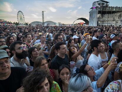 Imagen del público en la edición de Mad Cool de 2019. Foto: Julian Rojas