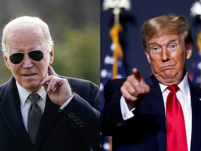 Joe Biden and Donald Trump.