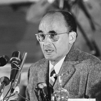 Luis Echeverría imagen de archivo