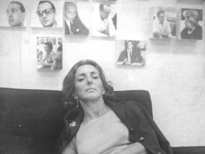 La poeta uruguaya Idea Vilariño hacia 1964. 