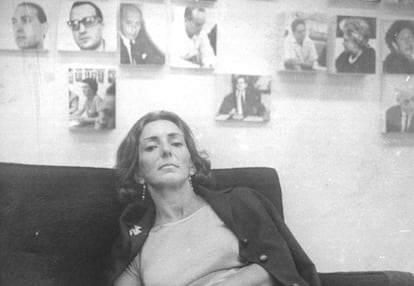 La poeta uruguaya Idea Vilariño hacia 1964.