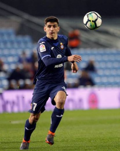 Gerard Moreno, delantero del Espanyol.