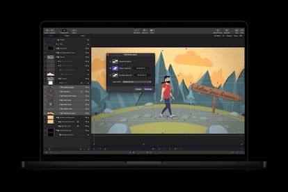 Portátil con Apple Creator Studio
