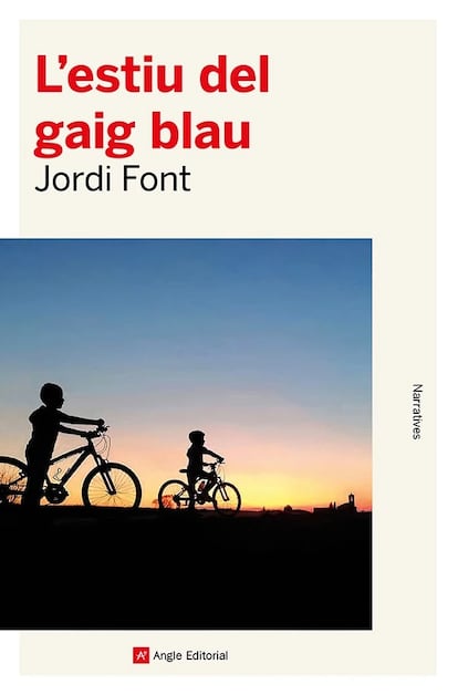 Portada del libro l'estiu del gaig blau.