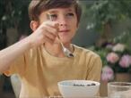Imagen de un anuncio de cereales con 25% de azúcar