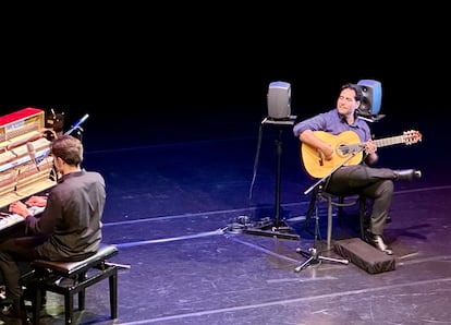 Niño Josele, en un momentode su actuación en el festival londinense.