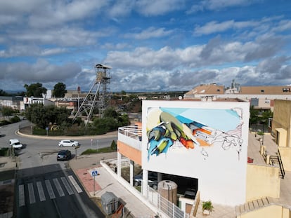 Un mural en Linares (Jaén).