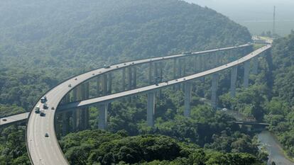 Tramo de la autopista Ecovías, una de las operadas por el grupo italiano Gavio a través de Ecorodavías.