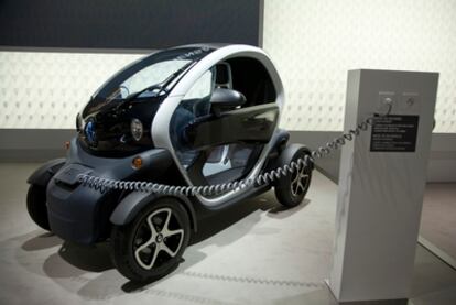 El coche eléctgrico Twizy de Renault.