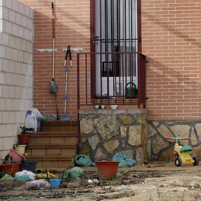 Exterior de la casa donde vivía la familia taiwanesa.