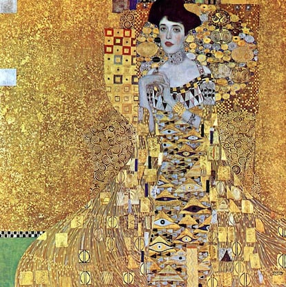 'Retrato de Adèle Bloch-Bauer', pintura de Gustave Klimt, restituida por el Gobierno austriaco a Maria Altmann en 2006.