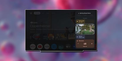 Uso del nuevo panel Smart Home en Google TV