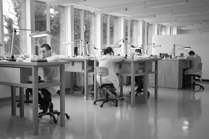 The Fabrique du Temps, the watchmaking workshop of the French house.