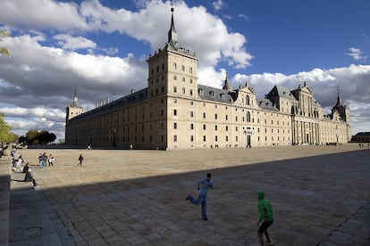 Monasterio de El Escorial (Comunidad de Madrid), erigido en el reinado de Felipe II.