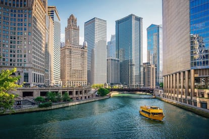 Vista de Downtown Chicago (EE UU).