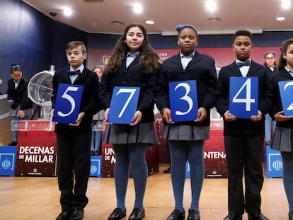 El número 57.342: el primer premio del Niño