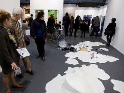 Una imagen de la edición de este año de la feria de arte Arco.