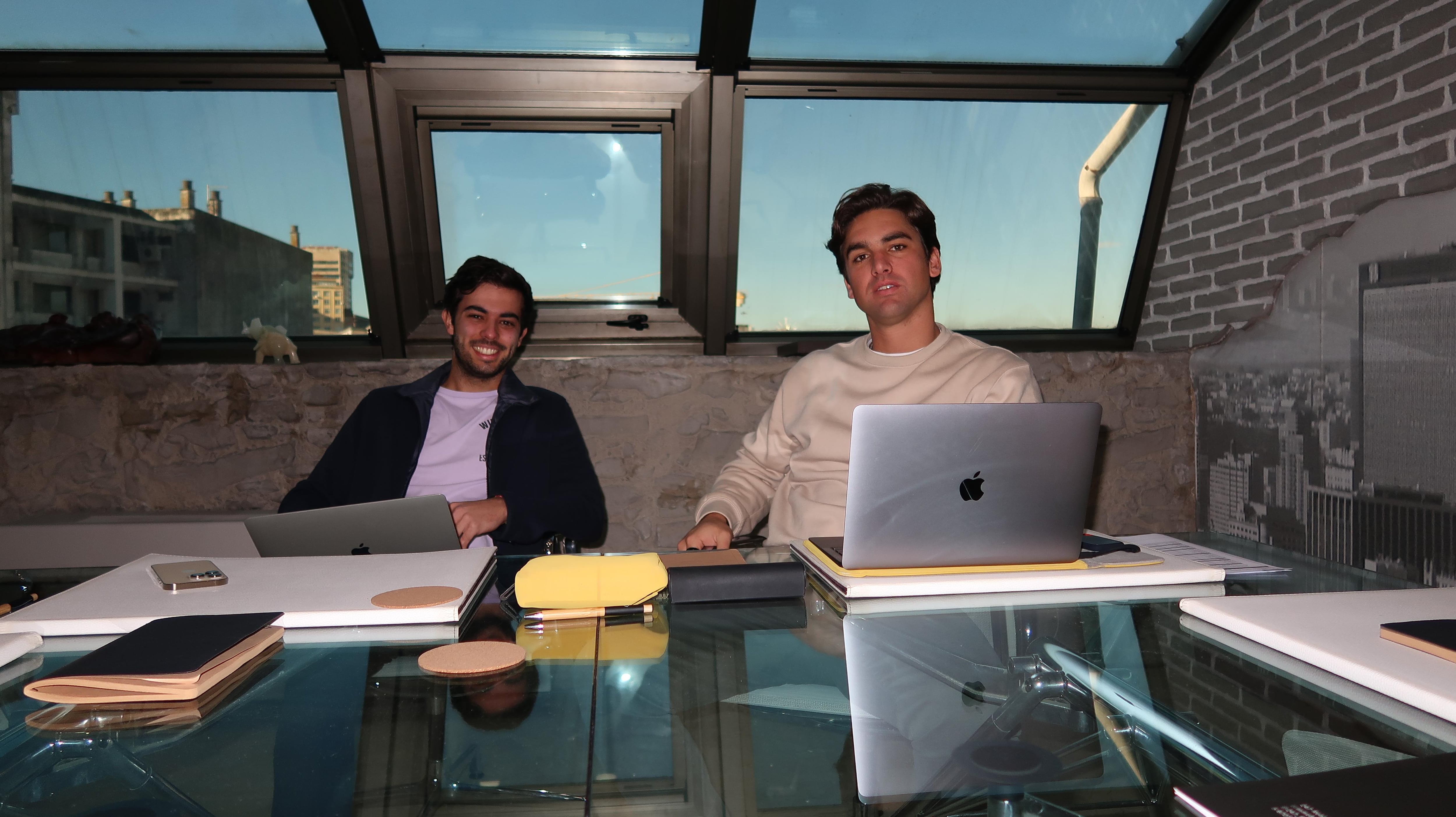 Los cofundadores de Adcities.