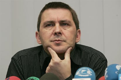 Arnaldo Otegi, líder de la ilegalizada Batasuna.