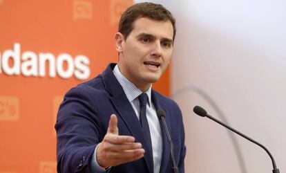 Albert Rivera, en una imagen de archivo. 