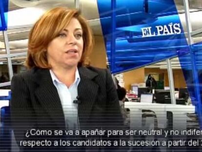 Elena Valenciano: "Cualquiera de los candidatos o candidatas posibles del PSOE le da 100.000 vueltas a la pata coja a Rajoy"