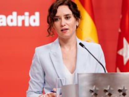 Isabel Díaz Ayuso, presidenta de la Comunidad de Madrid
 