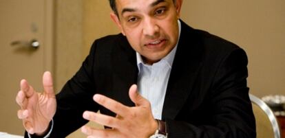 Sanjay Jha, responsable de móviles de Motorola.