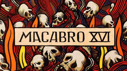 Poster de la edición 16 del Festival Macabro.
