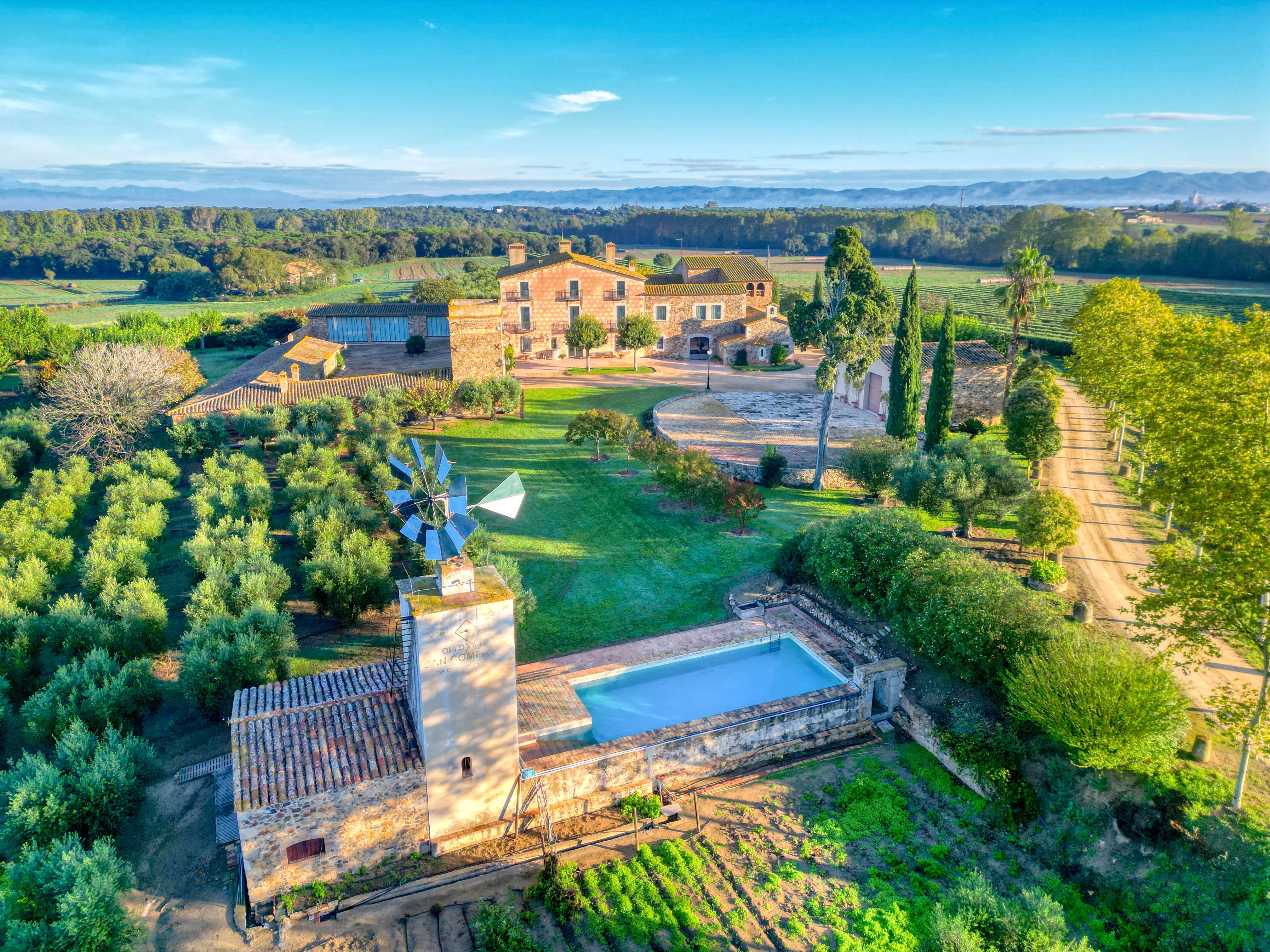 Finca en Llagostera, en la comarca del Gironés.